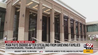 Business owner paying back Pennsylvania families who paid him $200k for caskets, gravestones