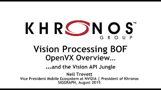 SIGGRAPH 2015: Vision BOF pt1
