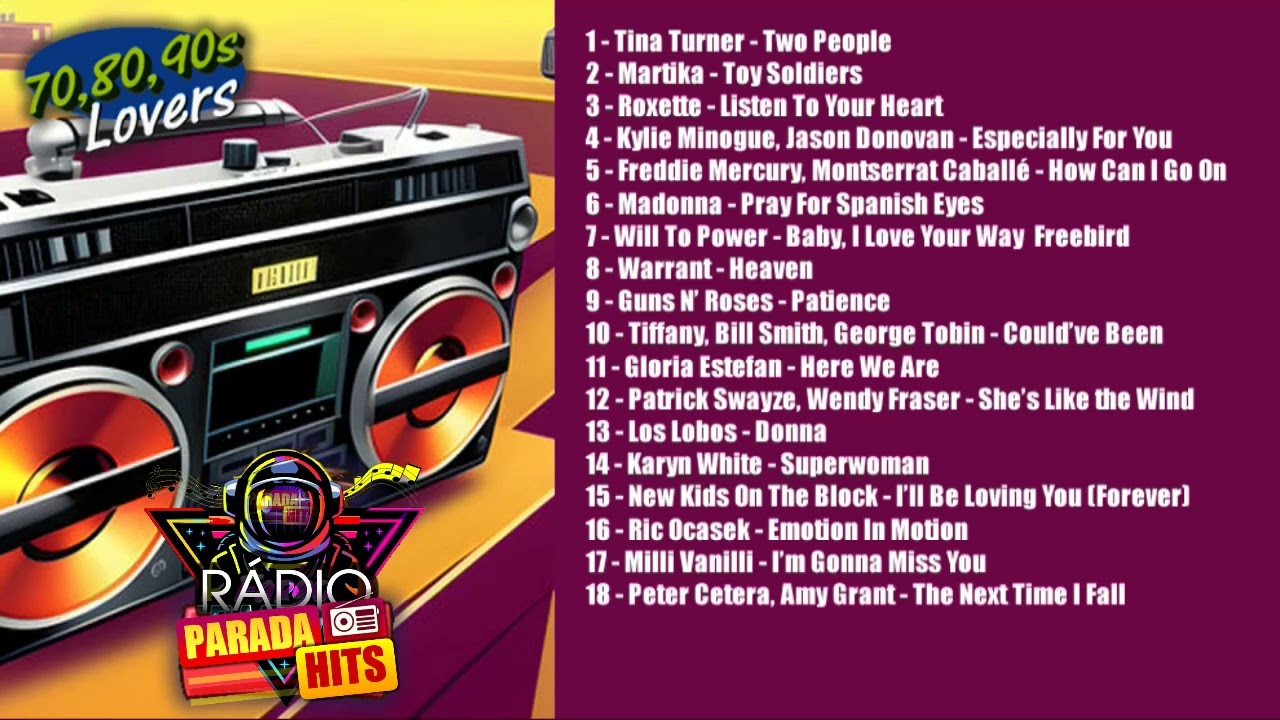 SELEÇÃO DE MÚSICAS ANOS 80 INTERNACIONAL - Só Sucessos