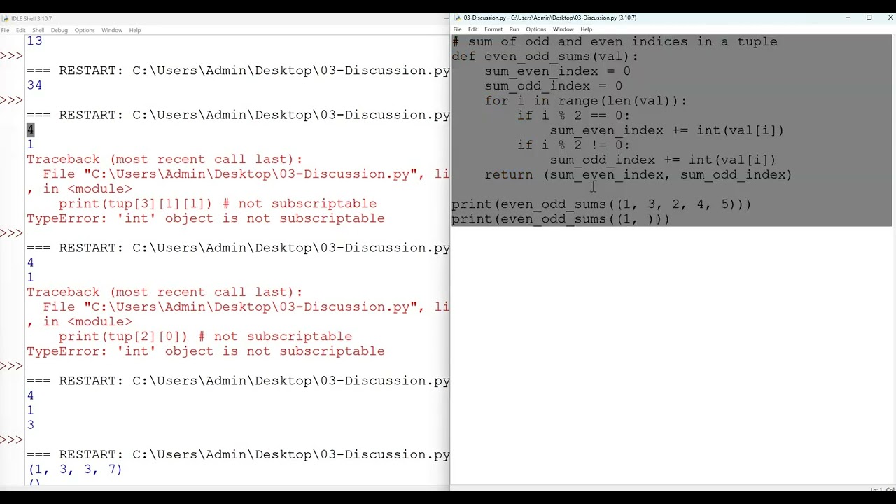 ICL 13 Practice (for BM2102)