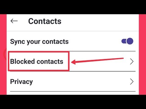 How To Check Blocked Contacts list in Skype