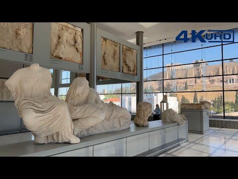 Acropolis Museum Tour, Athens Greece ⁴ᴷ