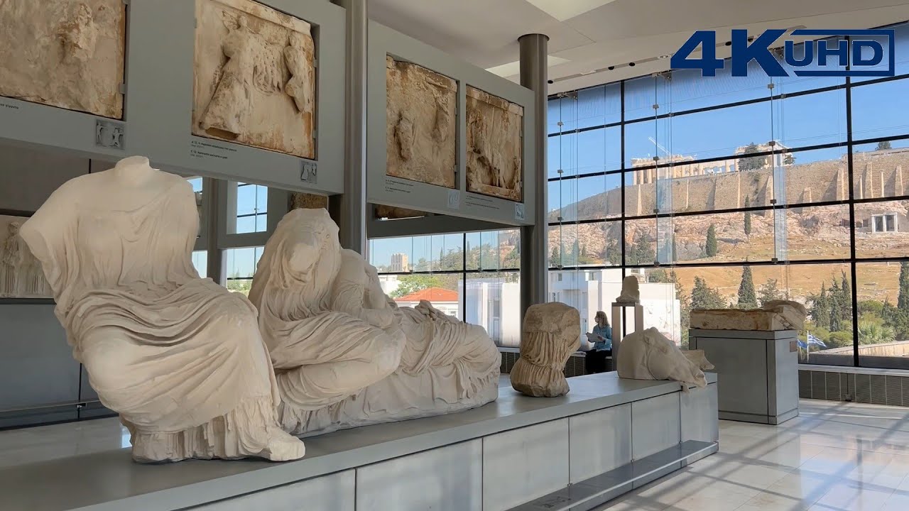 Acropolis Museum Tour, Athens Greece ⁴ᴷ