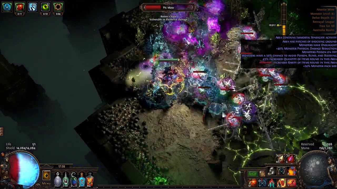 [BSC] HoWA Molten Strike Occultist VS Kurgal, the Blackblooded