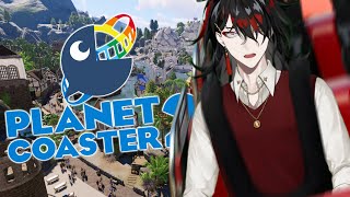 CREATING NIJILAND【PLANET COASTER 2】【NIJISANJI EN | Vox Akuma】