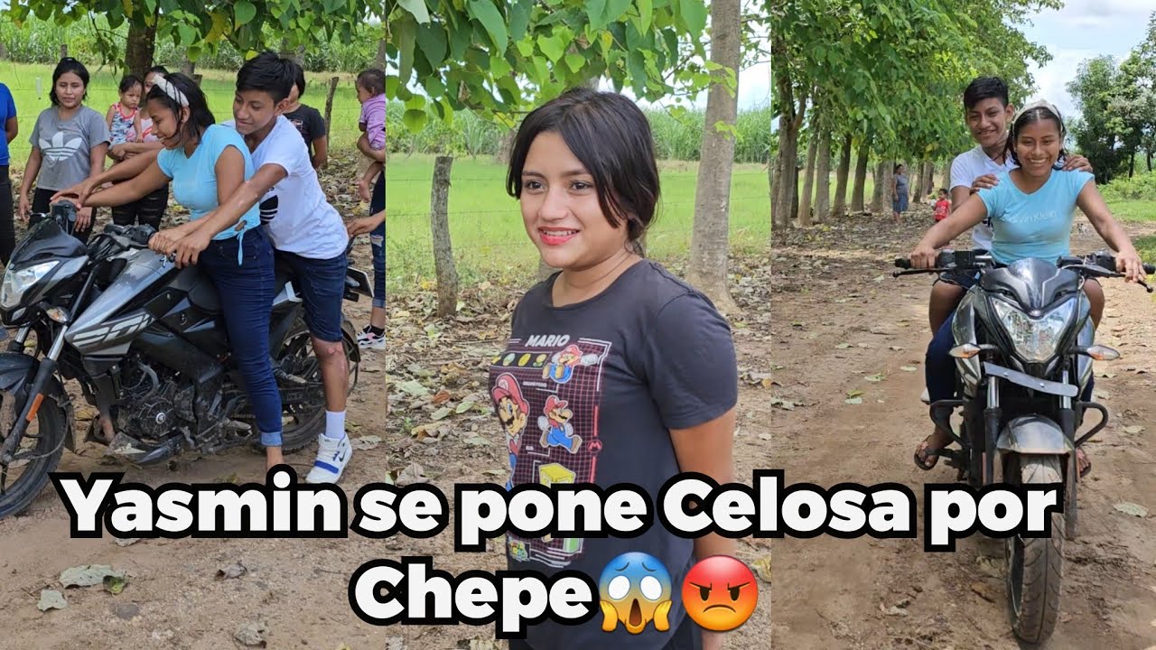 Chepito Le enseña a Norma a Manejar Moto😱Y Yasmin se pone Celosa😡Vean como Reacciono