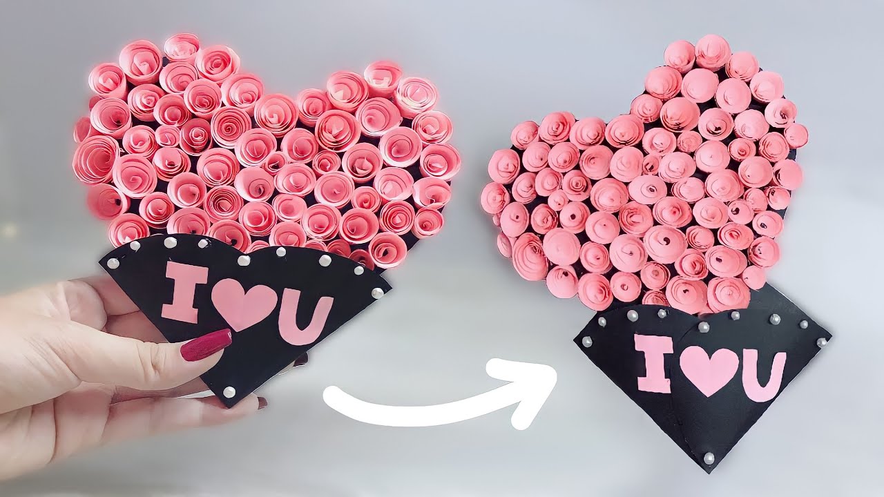 Ramo de flores de papel - Idea de REGALO para SAN VALENTÍN