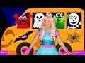 Wheels on the Bus Halloween Song | Nursery Rhymes and Kids Songs for Toddlers and Baby