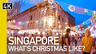 Singapore Chinatown At Christmas | What's It Like?