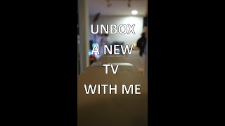 Unbox A New Tv With Me - Sony Bravia Xr X90L