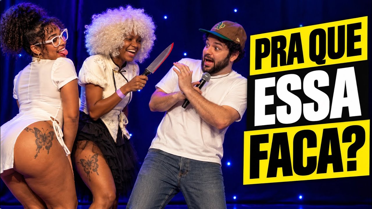 ELA APARECEU COM UMA FACA! 😱 RAPHAEL GHANEM SHOW COMPLETO MOÇAMBIQUE