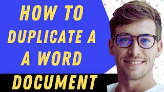 How To Duplicate A Word Document In 2026 - Full Guide