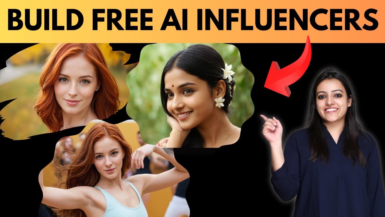 How to create Realistic AI influencer for free | AI Instagram Model ...
