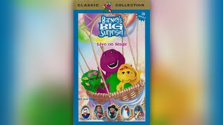 Barney S Big Surprise Live On Stage 1998 - 1998 Vhs