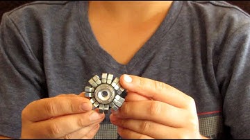 How to make an easy Mini Hexnut Fidget Spinner - DIY Tutorial