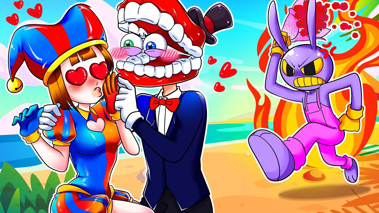 Pomni Cheat on Jax But Beautiful Love ?! The Amazing Digital Circus ...
