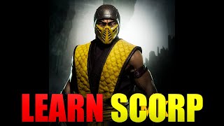 Mk11 - Learn To Play Scorpion In 7 Minutes - Mortal Kombat 11 Ultimate