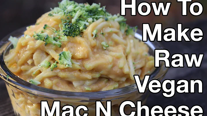 How To Make Raw Vegan Mac N Cheese (Gluten-Free & Oil-Free)