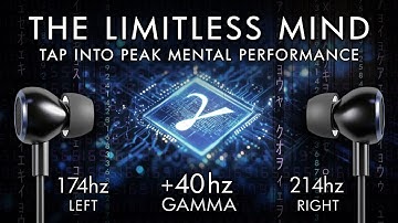 The Limitless Mind - 40 Hz Gamma Binaural Beat - Tap Into Peak Mental Performance