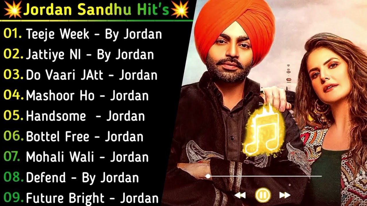 Jordan Sandhu Hit Songs  Audio Jukebox  Best Songs Of Jordan Sandhu  MY LOFI 