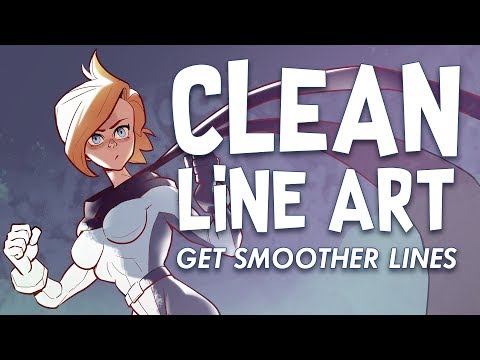 Clean Line Art  Digital Inking Tips