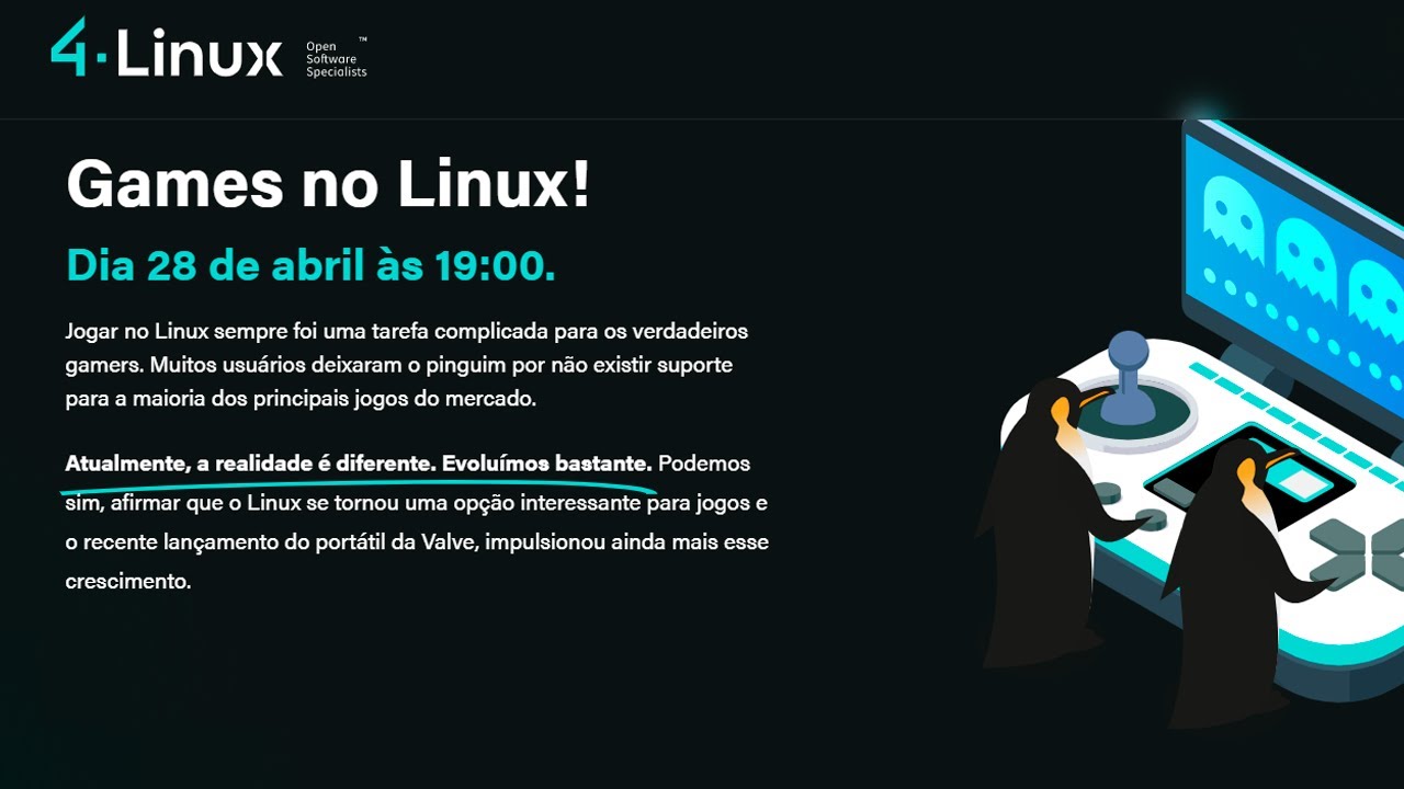 Games no Linux! 