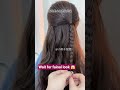 Easy Open Hair Look for Beginners#EasyHairstyles#OpenHairLooks#HairTutorial#HairTok