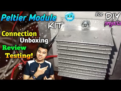 Peltier Module DIY Cooling Kit Unboxing & Testing ❄️ DIY AC Kit | Honest Review (No Sponsor)