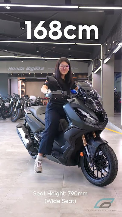 Height Comparison for Honda ADV 350.