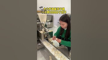 新款智能饺子机 #饺子机 #food #全自动饺子机 #水饺机 #asmr #日式饺子机 #水饺机