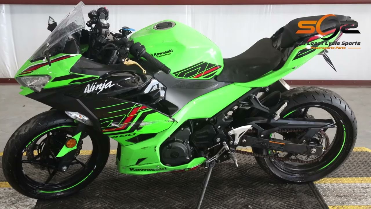 18-23 Kawasaki Ninja EX 400 Rear Tail Fairing Cover Panel 36041