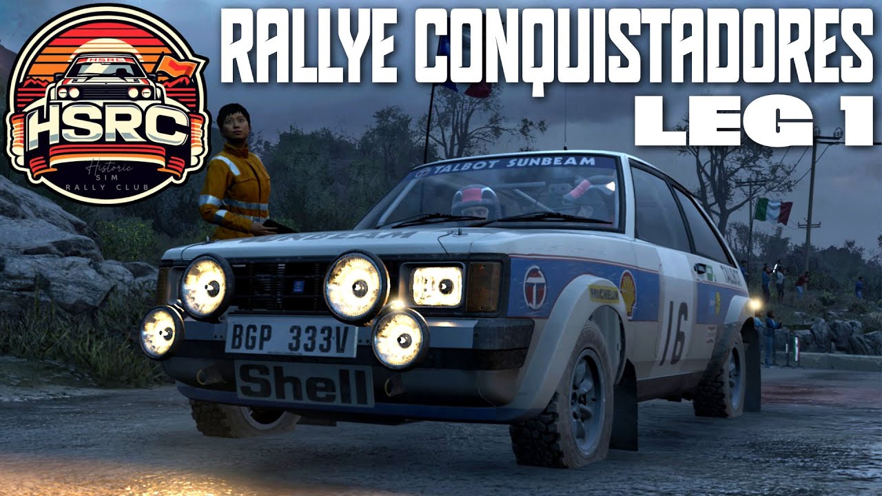 Historic Sim Rally Club - Rallye Conquistadores Leg 1 Part 1 in Talbot RWD !