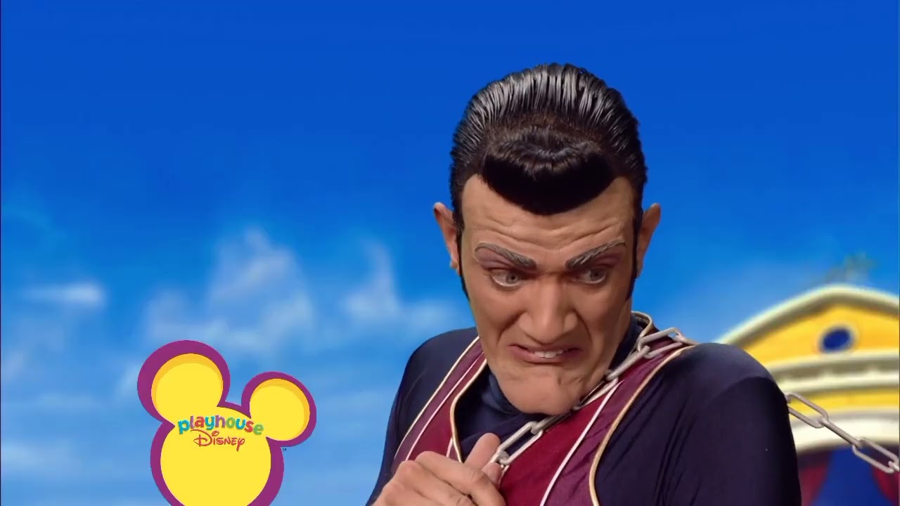 Ribbon get Chase By His Own Robo Dog