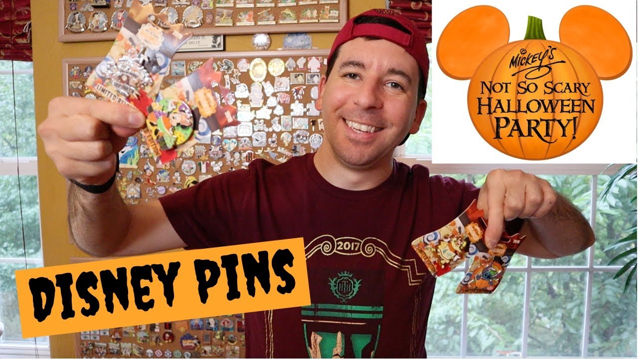 MICKEY'S NOT SO SCARY HALLOWEEN PARTY 2018 DISNEY PINS!