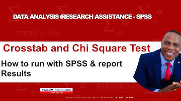 Crosstab Report and Chi-Square Test Using SPSS