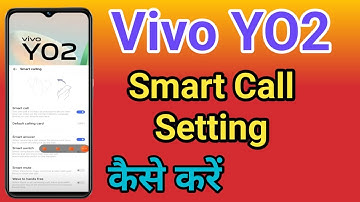 Vivo Y02 Automatic Answer Call | How To Smart Cal Setting Vivo Y02