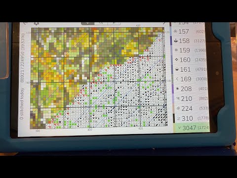 Cross stitch: Pattern Keeper app