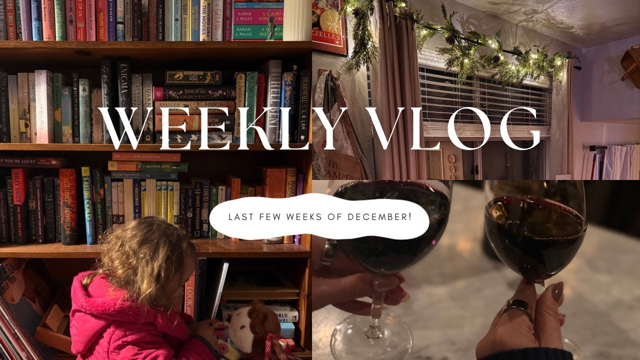 Last few weeks of December/ study sesh vlog!