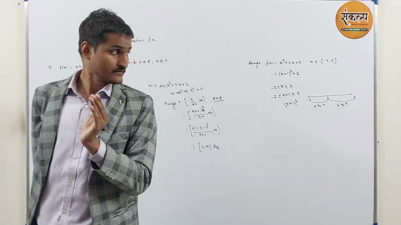 Math demo video for 10th to 11th going