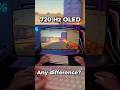 Do you see the difference?! 🤔👀 #cs2 #asmr #monitor #720hz #oled