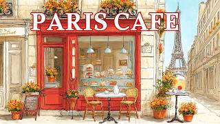 🍰PARIS CAFE 🌼 A Gentle Pause to Breathe 🎼 Harp, Piano & Accordion | Relaxing French Music for Work
