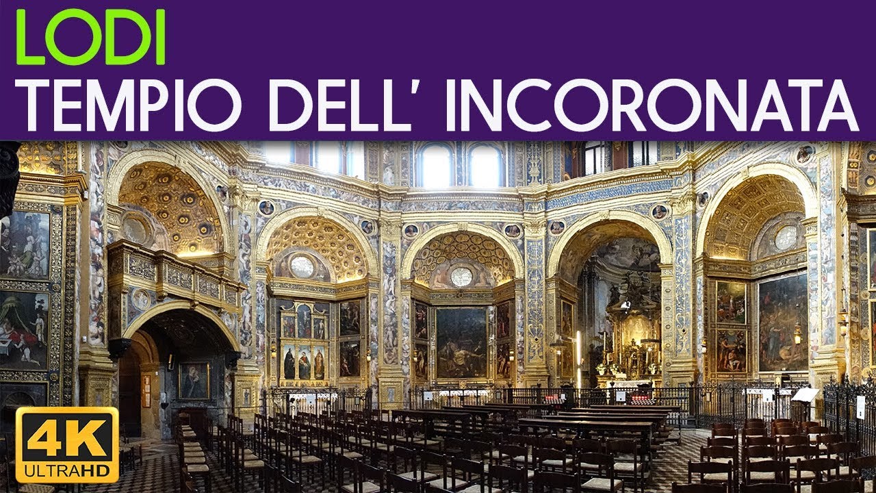 LODI - Tempio dell' Incoronata, uno dei massimi capolavori del Rinascimento