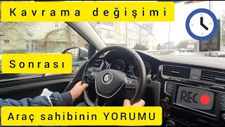 7 İLERİ DSG KAVRAMA DEĞİŞİMİ SONRASI ARAÇ SAHİBİNİN YORUMU..! (DQ200) by VW ORHAN USTA 9,614 views 2 years ago 4 minutes, 19 seconds