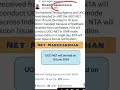 Big Update of shifting Exam Date for NET/JRF/PhD Admission