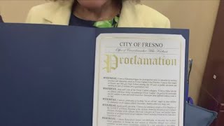 Fresno retired teacher honored by city officials, former student working on building community trust