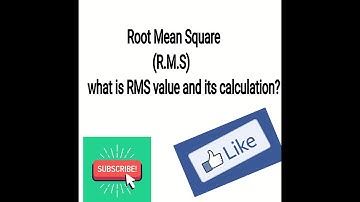Root Mean Square Value Calculation ||RMS||Basic Electrical Engineering