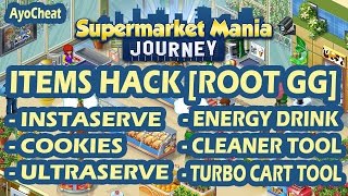 #1 Supermarket Mania Journey Items Tools Hack root GG screenshot 2