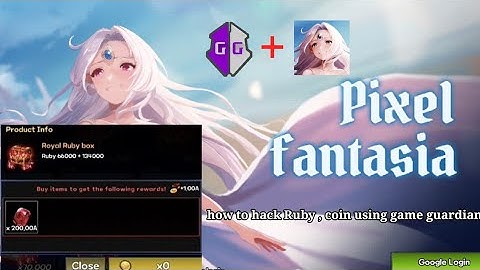how to hack Ruby , coin using game guardian