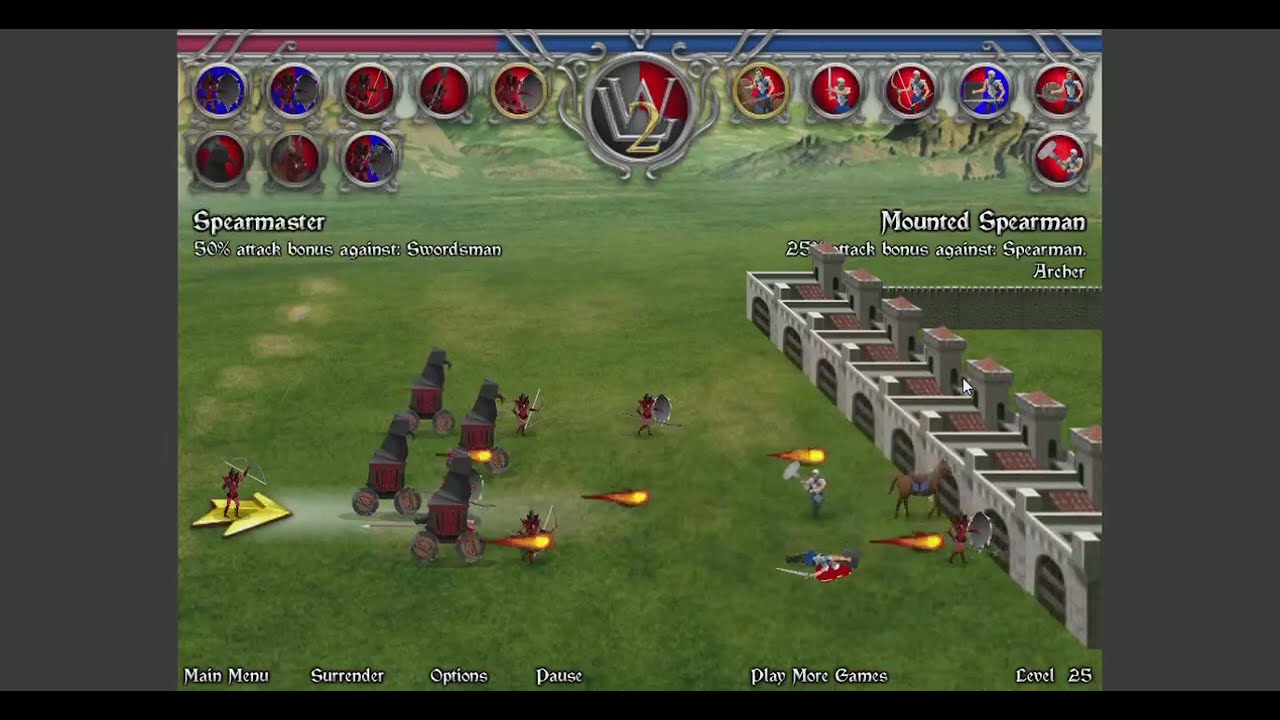 Warlords 2 Rise of Demons | Demons Storming Human Alliance's Fort + Ending Campaign Mode