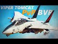 F-16 Viper Vs F-14 Tomcat PvP BVR Engagement/Dogfight | Digital Combat Simulator | DCS